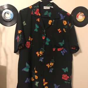 Alfred Dunner butterfly button up